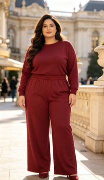 Immagine di PLUS SIZE STRETCH TROUSERS IN SOFT FABRIC